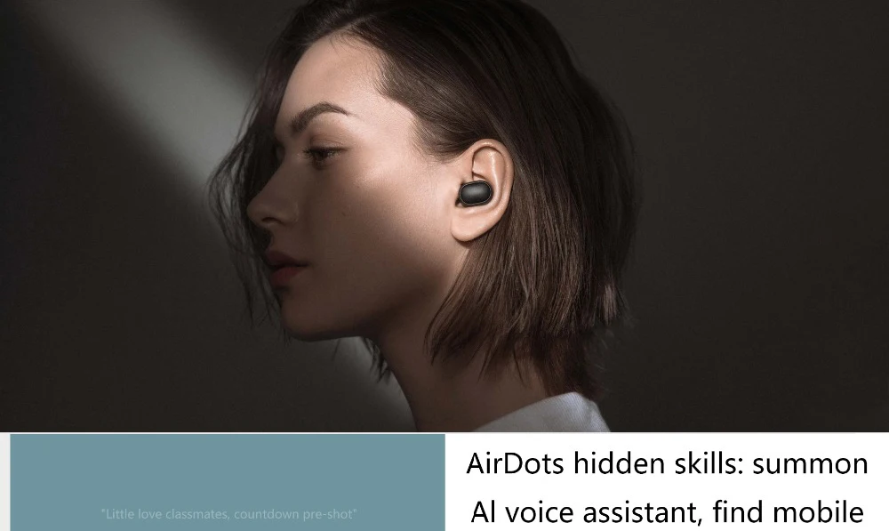 Xiaomi Redmi AirDots TWS мини Беспроводной в ухо Bluetooth наушники с зарядный чехол bluetooth наушники