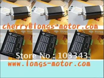 

3Axis Nema 34 Stepper Motor 1232OZ-IN & driver DM860A CNC PLASMA &Mill