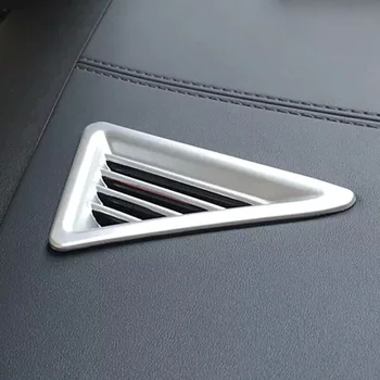 

ABS Matte For Toyota Alphard 2016 2017 2018 car styling auto accessories Car front Small air outlet Decoration Cover Trim 2pcs