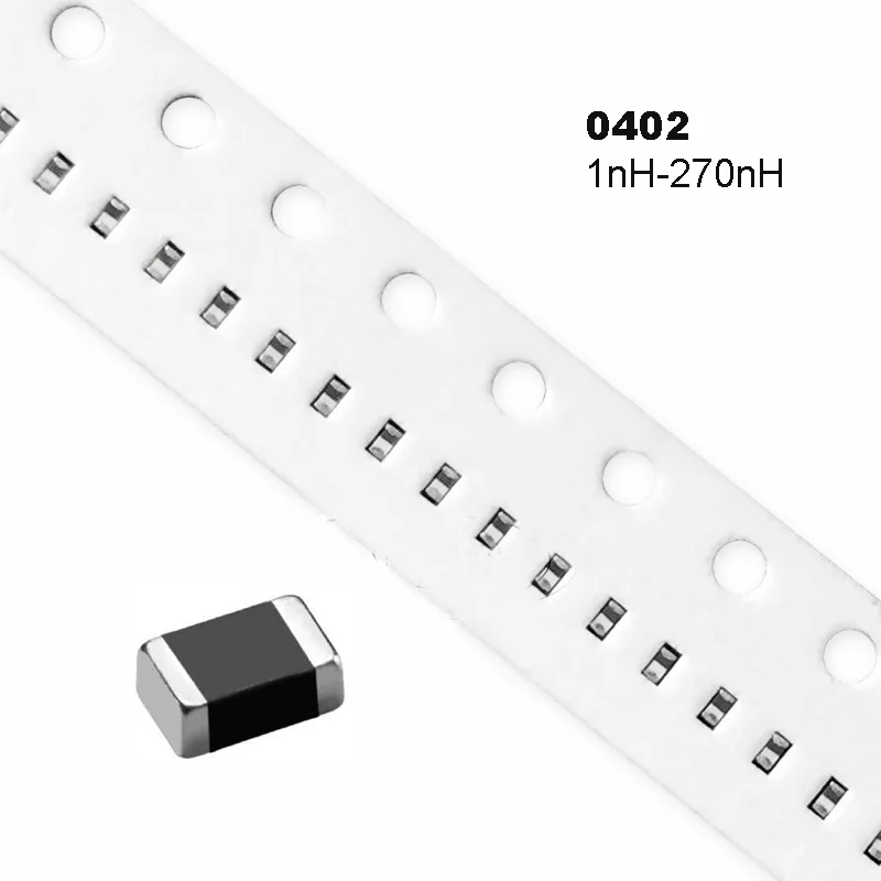 

100pcs 0402 SMD Chip Inductor 1nH-270nH 1nH 2.0nH 3.0nH 4.7nH 5.1nH 6.8nH 8.2nH 10nH 22nH 33nH 47nH 68nH 82nH 100nH 180nH 270nH