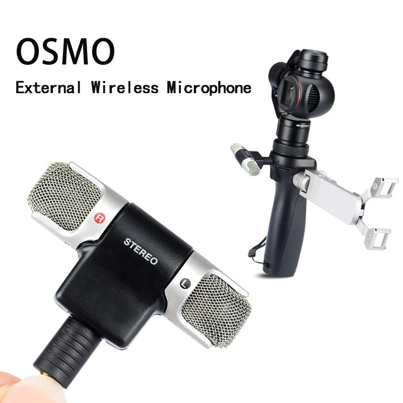 Osmo Professional Stereo External Microphone Dual Wireless Mic