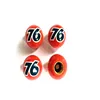 4 X Car Style Number No.76  Wheel Tire Valve Cap Tyre Dust Caps For 76 Cars  Motorcycle bikes wheels rims ► Photo 2/5