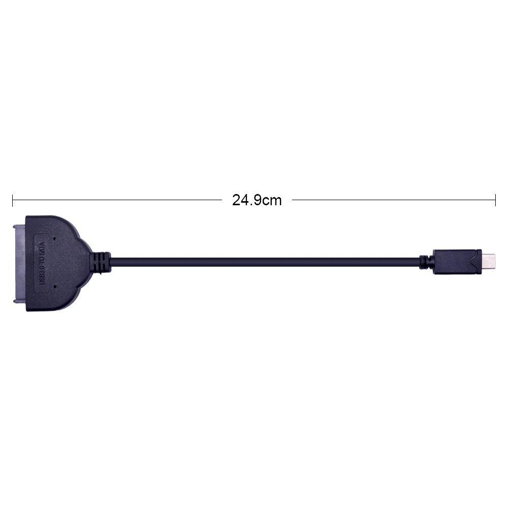 CHIPAL 25 см Тип C к Serial ATA III 7 + 15 22Pin кабель конвертер USB 3 1 Type SATA 0 Шнур для Macbook до 2 5 &quotHDD