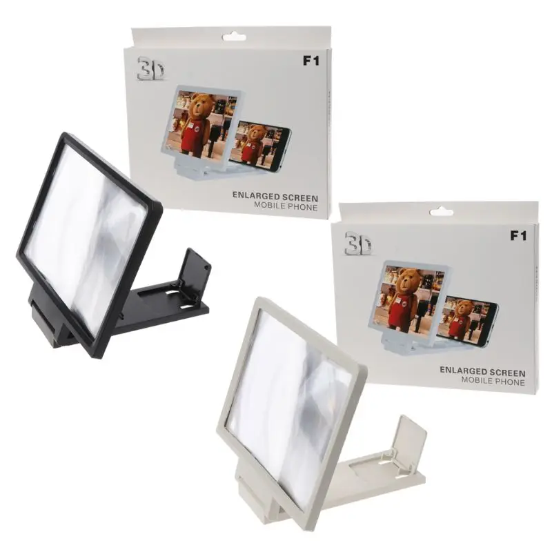 

Stereoscopic Amplifying Desktop Bracket Mobile Phone Tablet Video Screen Magnifier Amplifier Holder Mount