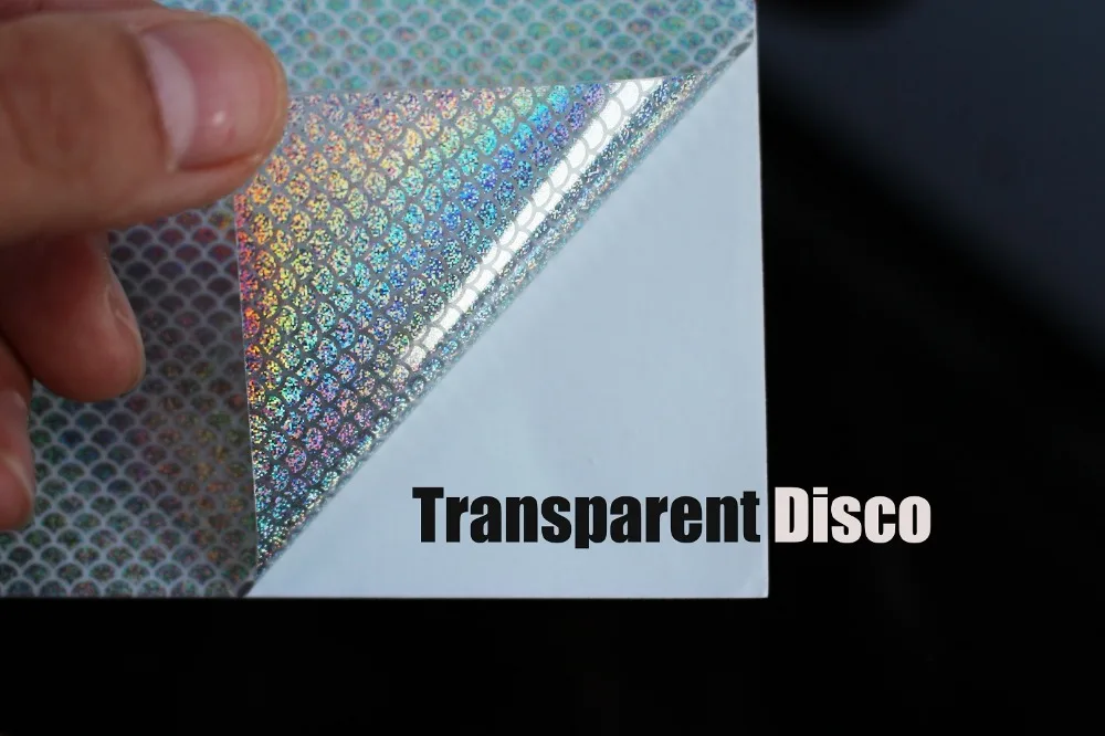 Tigofly 4 St/ück 10 x 21 cm Holografische Klebefolie Flash Glas Disco Draht Muster K/ünstliche Fischhaut Jig Aufkleber Hard Baits K/öder Aufkleber