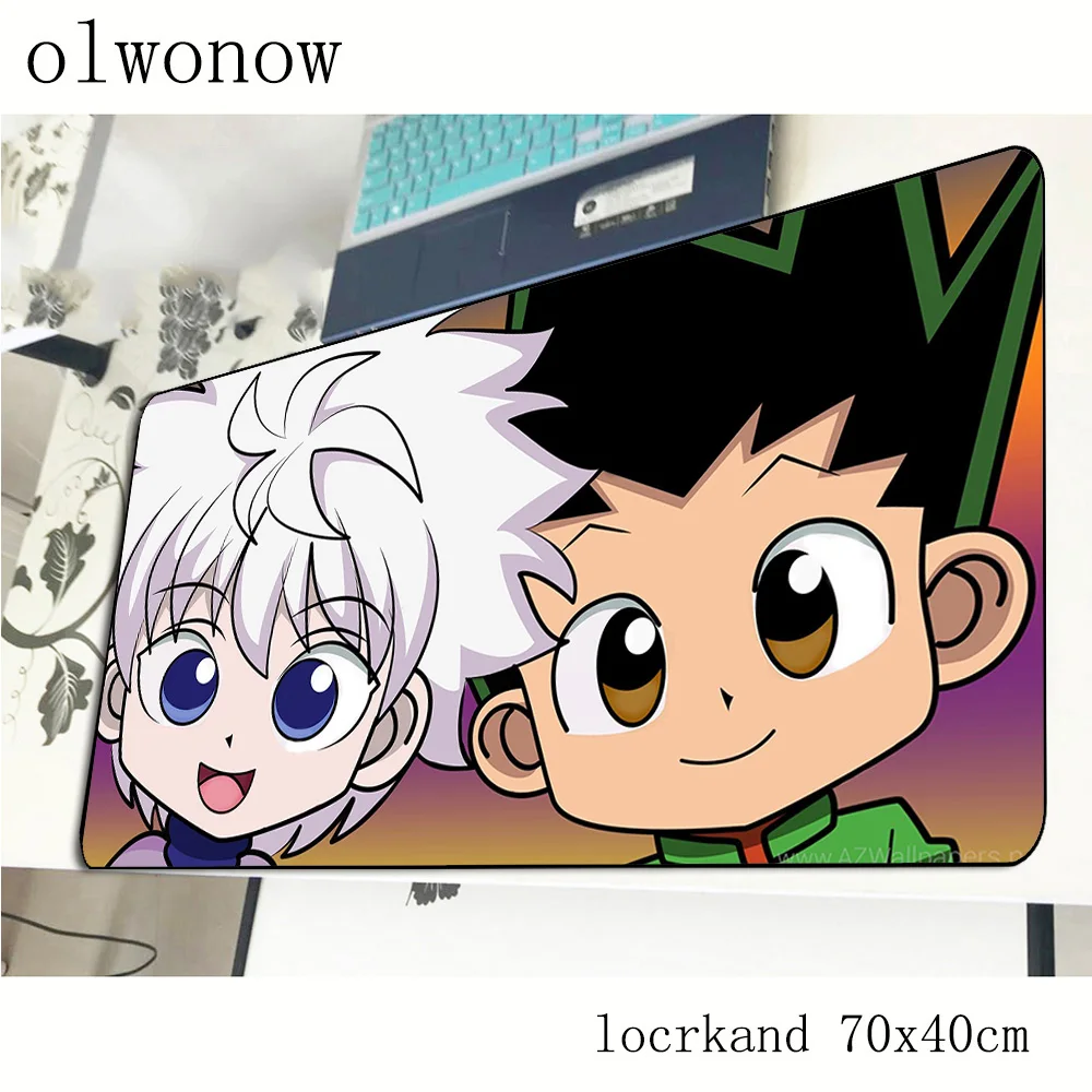 

HUNTERxHUNTER mouse pad gamer Adorable 700x400x2mm notbook mouse mat gaming mousepad large best pad mouse PC desk padmouse