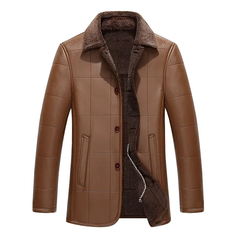 Купить Зимнее Кожаное Пальто Мужское