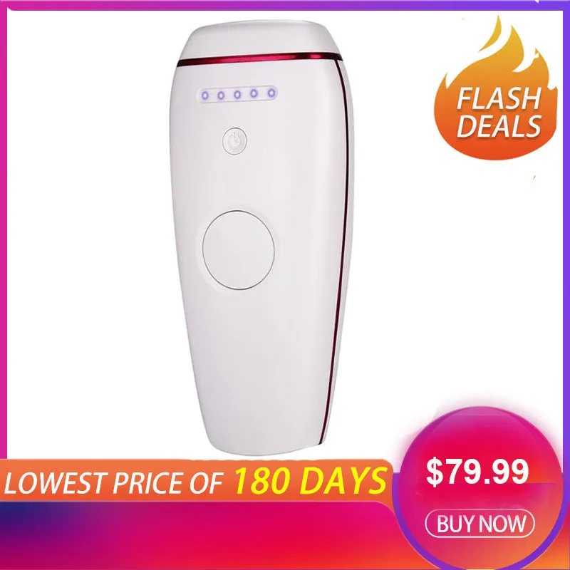 

Smooth Touch Painless Electric IPL Epilator Men Women Unisex Permanent Hair Removal Machine