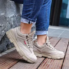 Г. Летняя защитная обувь с прокалыванием Мужская Рабочая обувь со стальным носком Мужская Нескользящая дышащая легкая промышленная повседневная обувь для мужчин