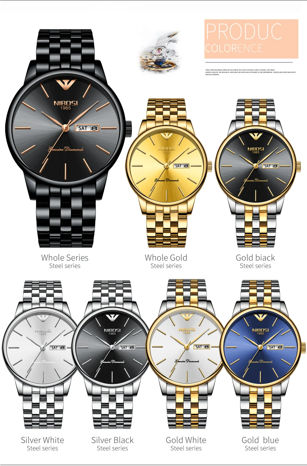 Relogio Masculino NIBOSI Mens Watches Top Brand Luxury Simple Watches Men Steel Calendar Date And Week Fashion Watches 2018 Saat (3)