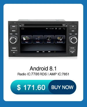 Excellent NaviFly 2 Din Car dvd Radio GPS navigation for Ford/Mondeo/Focus/Transit/C-MAX Android 9.1 Quad Core 2G RAM 7708 IC WIFI BT RDS 0