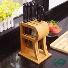 r-образный держатель для кухонных ножей, бамбуковый держатель для инструментов, стойка для ножей, стойка для инструментов, блок для ножей, хранилище для кухонной утвари