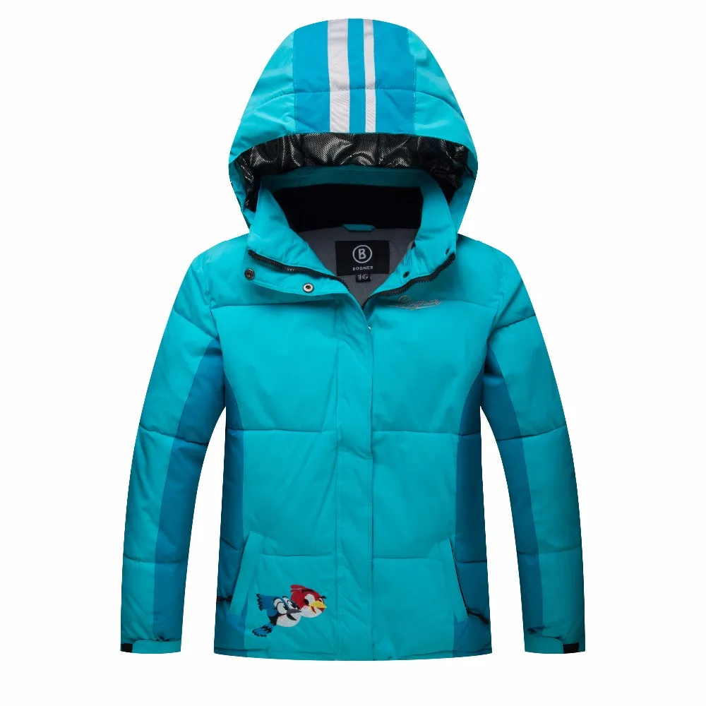 Children Boys Girls Ski Jacket Windproof Waterproof Thicken Thermal Super Warm Skiing Snowboard Kids Outdoor Sport Wear Coat