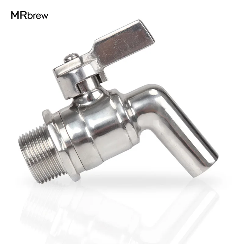 

1/2" BSP Homebrew Drain Valve Working Pressure 200PSI Homebrew Keg Faucet Tap