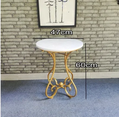 Excellent Nordic ins Coffee Tables garden outdoor table flowers stand Round bedside Tables for Living Room Furniture Home Furniture 2