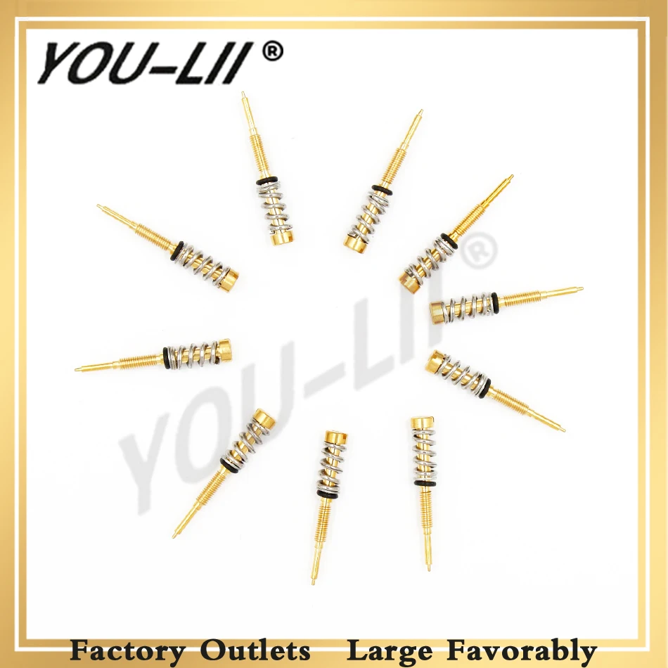 

YOULII YOULII 10Pcs Mixture Screw For 45cc 52cc 58cc 4500 5200 5800 MP15 Chainsaw Easy Adjustable Mixture Screws Fit Carburetor