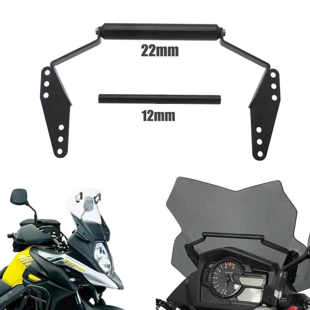 Ja Twisted Undervisning Fit For SUZUKI V-Strom 650 V-Strom 650XT 2017-2019 Motorcycle Accessories  Stand Holder Phone Mobile Phone GPS Plate Bracket