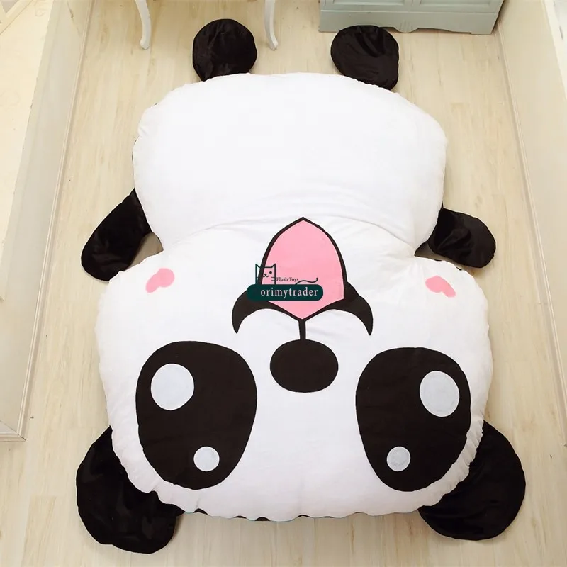 Dorimytrader 210cm X 150cm Large Plush Lovely Soft Stuffed Panda Bed Carpet Sofa Tatami, Free Shipping DY60341 (5)
