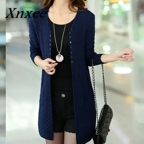 Women Sweater Long Cardigan Fashion Summer Style Long Sleeve Thin Knitted Cardigan female Sweaters Xnxee Women Sweater Long Cardigan Fashion Summer Style Long Sleeve Thin Knitted Cardigan female Sweaters Xnxee