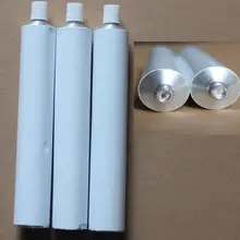 100 шт./лот пустые алюминиевые тюбики для зубной пасты с негерметичной крышкой 10 мл 20 мл 50 мл 60 мл 100 мл