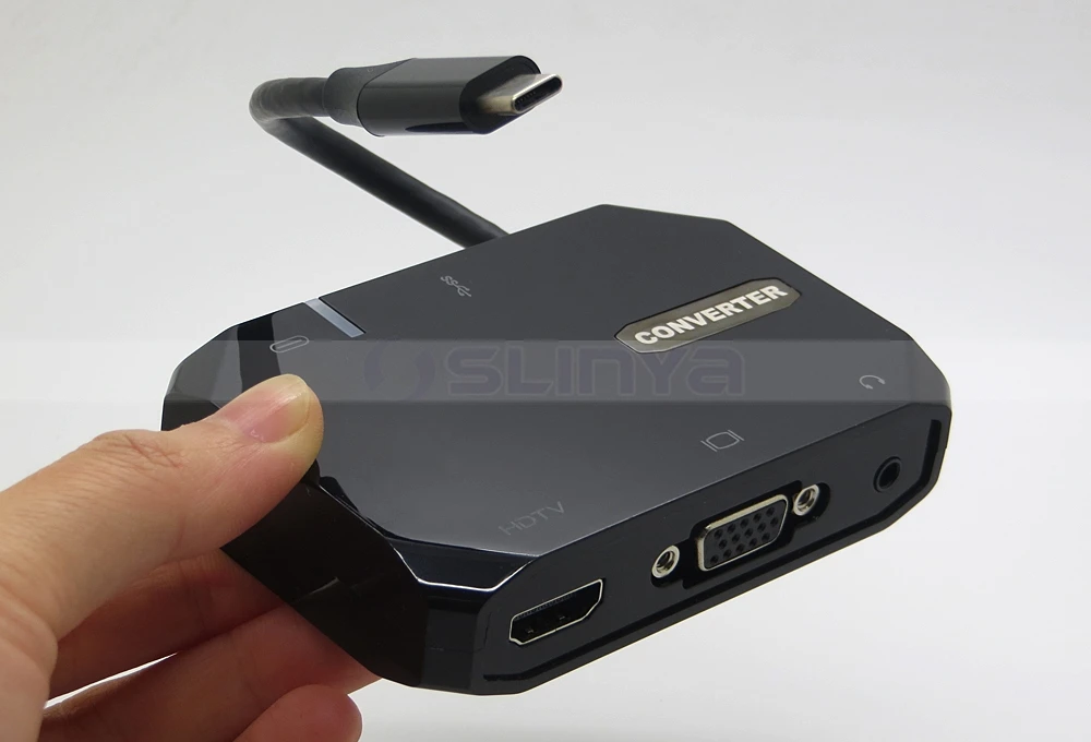 5 in 1type-c  to HDTV converter multifunction adapter 8039190125(16)