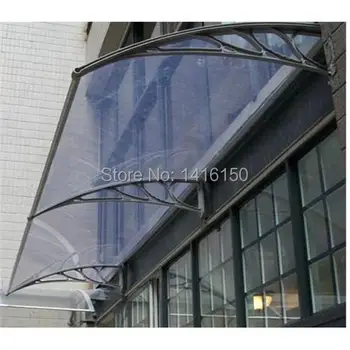 

DS80200, 80x200cm,easy to install aluminum BRACKET polycarbonate door canopy awnings