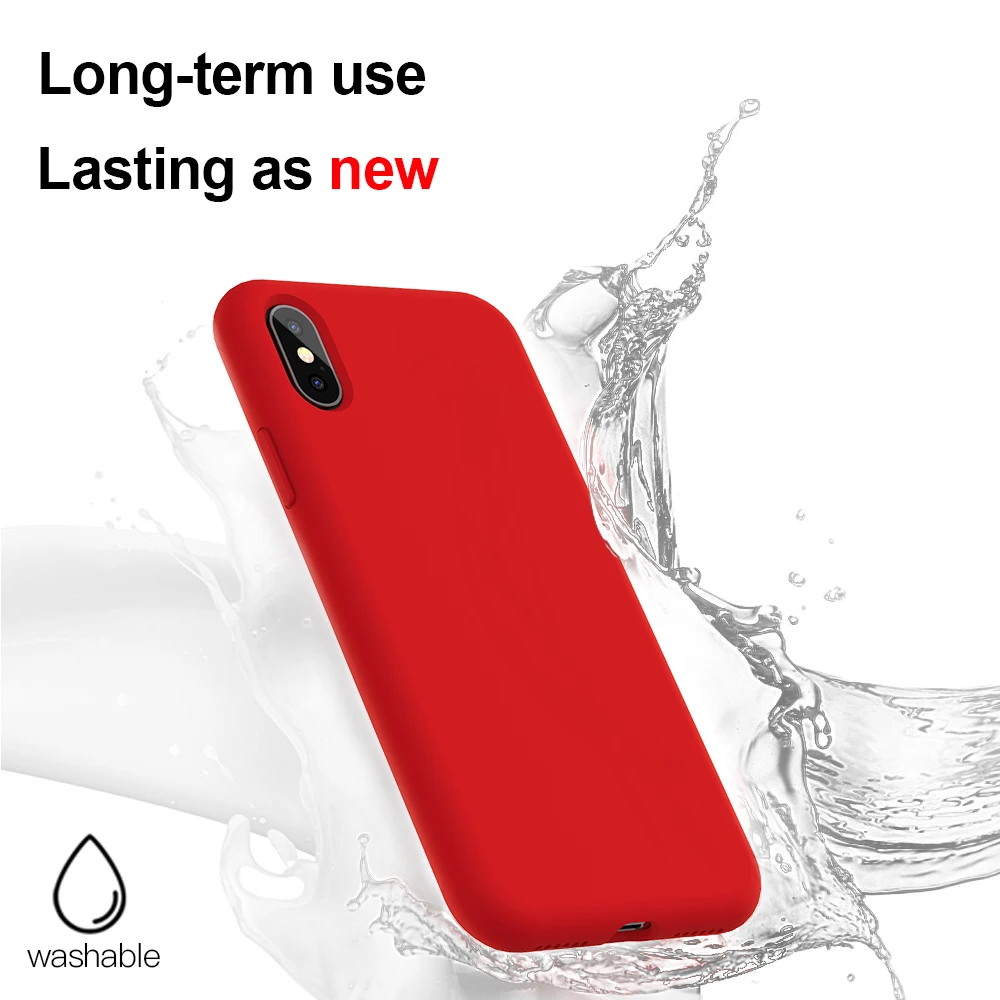 KEYSION роскошный жидкий силиконовый чехол для iPhone XS Max XR X Мягкий Жидкий ТПУ