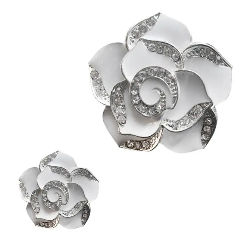 2Pcs Car multiflora Flower Air Outlet Fragrant Perfume Clip Air