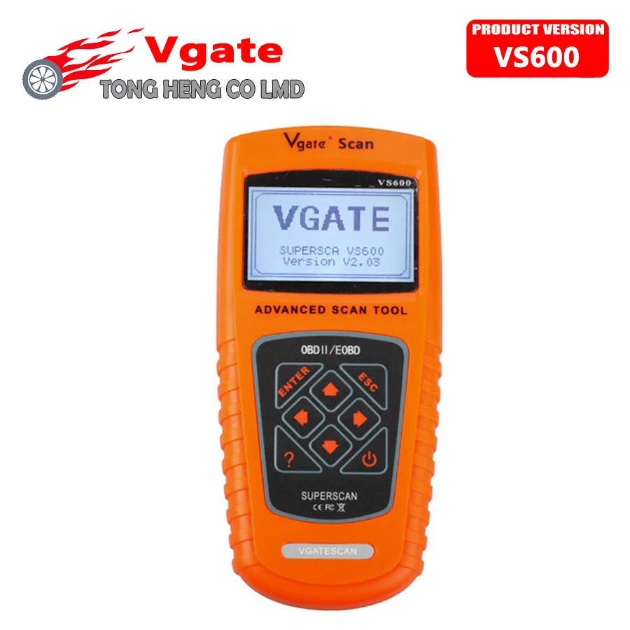Автомобильный диагностический сканер Vgate VS600 OBD2 по заводской цене считыватель