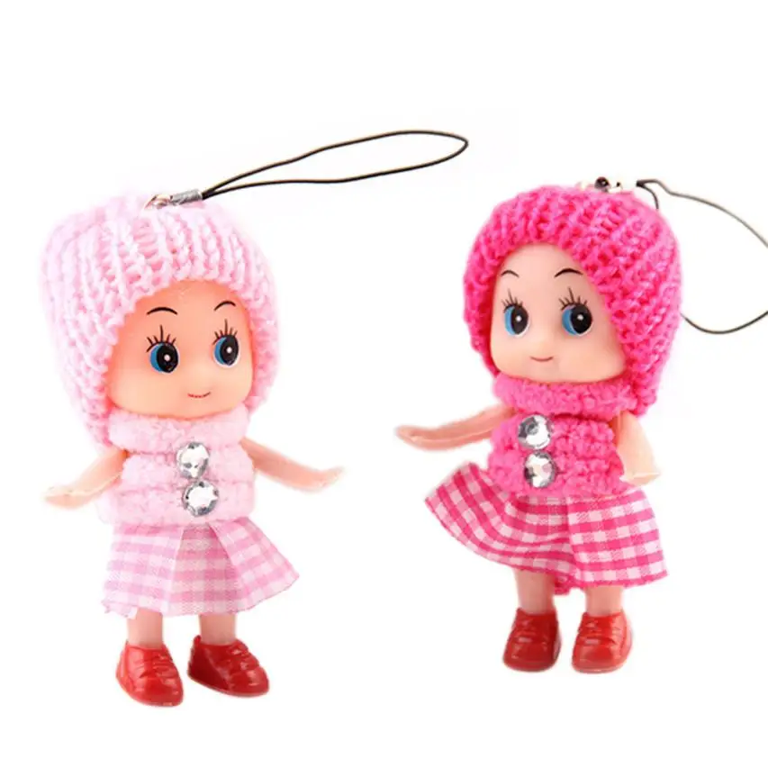 Вишневые таблетки#3004 5 шт. детские игрушки мягкие интерактивные детские куклы игрушечная мини-кукла для девочек и мальчиков ключ подвеска детские подарки