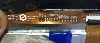 

Free shipping 10.1 inch LCD screen for 40 pin test than send use good,100% New display, Tablet PC LCD screen FPC101N4031