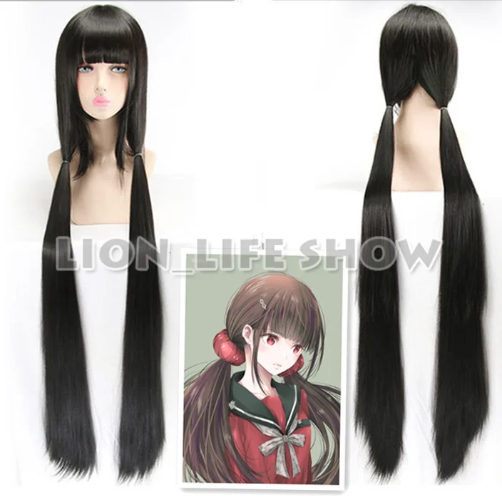 Danganronpa V3 Killing Harukawa Maki школьная форма косплей костюм - Цвет: Wig