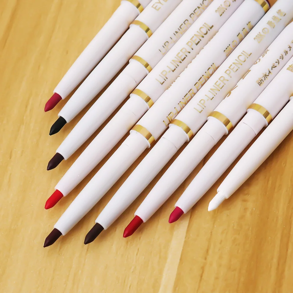 

1Pc Automatic Rotary Lip Liner Long-lasting Natural Makeup Sexy Lady Women Waterproof Beauty Lip Pencil Makeup Cosmetic Tool