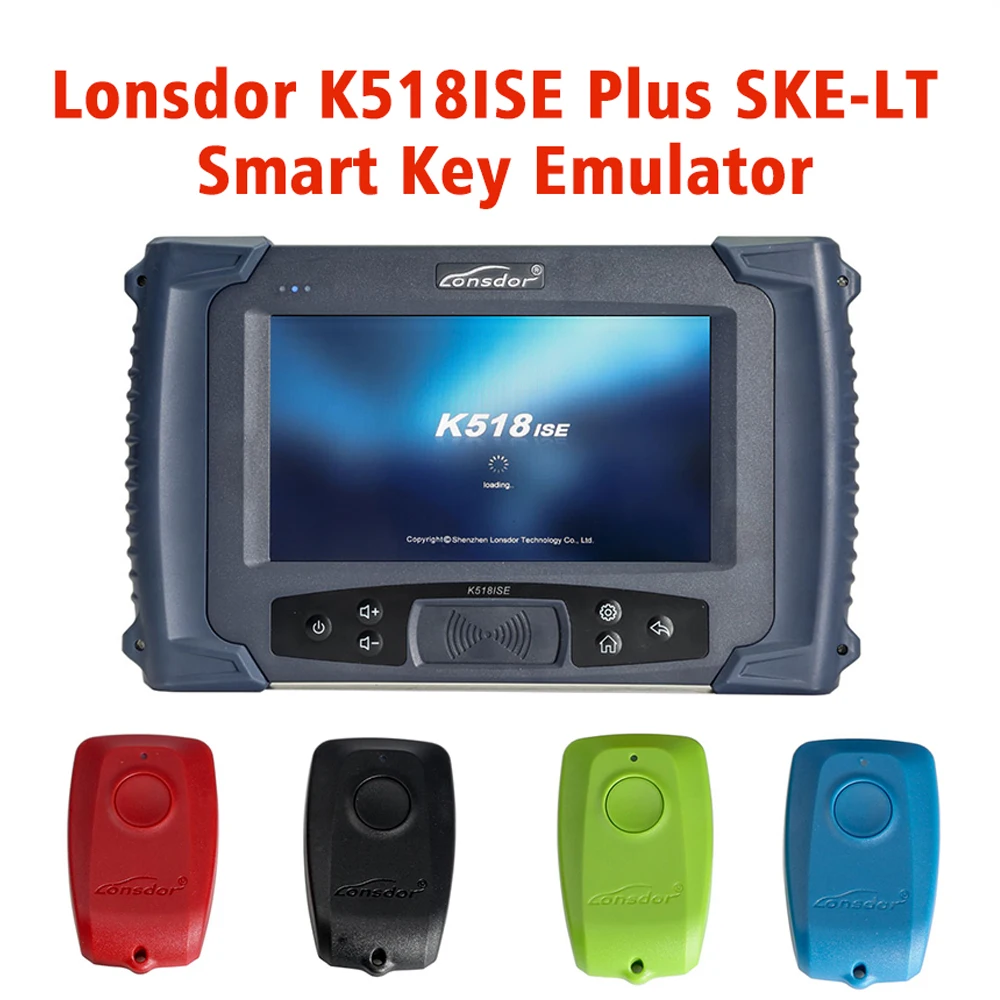 

In Stock 100% Original Lonsdor K518ISE Key Programmer Plus SKE-LT Smart Key Emulator for all makers Best Offer with Free Ship