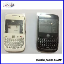 Полный Корпус в сборе для Blackberry Curve 9300 Корпус задняя крышка батареи чехол+ Боковая кнопочная панель