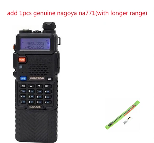 Ham радио hf трансивер BAOFENG UV-5R 3800mAh 136-174/400-520 Mhz двухдиапазонный двухсторонний радио CB walkie talkie Бесплатные гарнитуры - Цвет: add 1 genuine na771