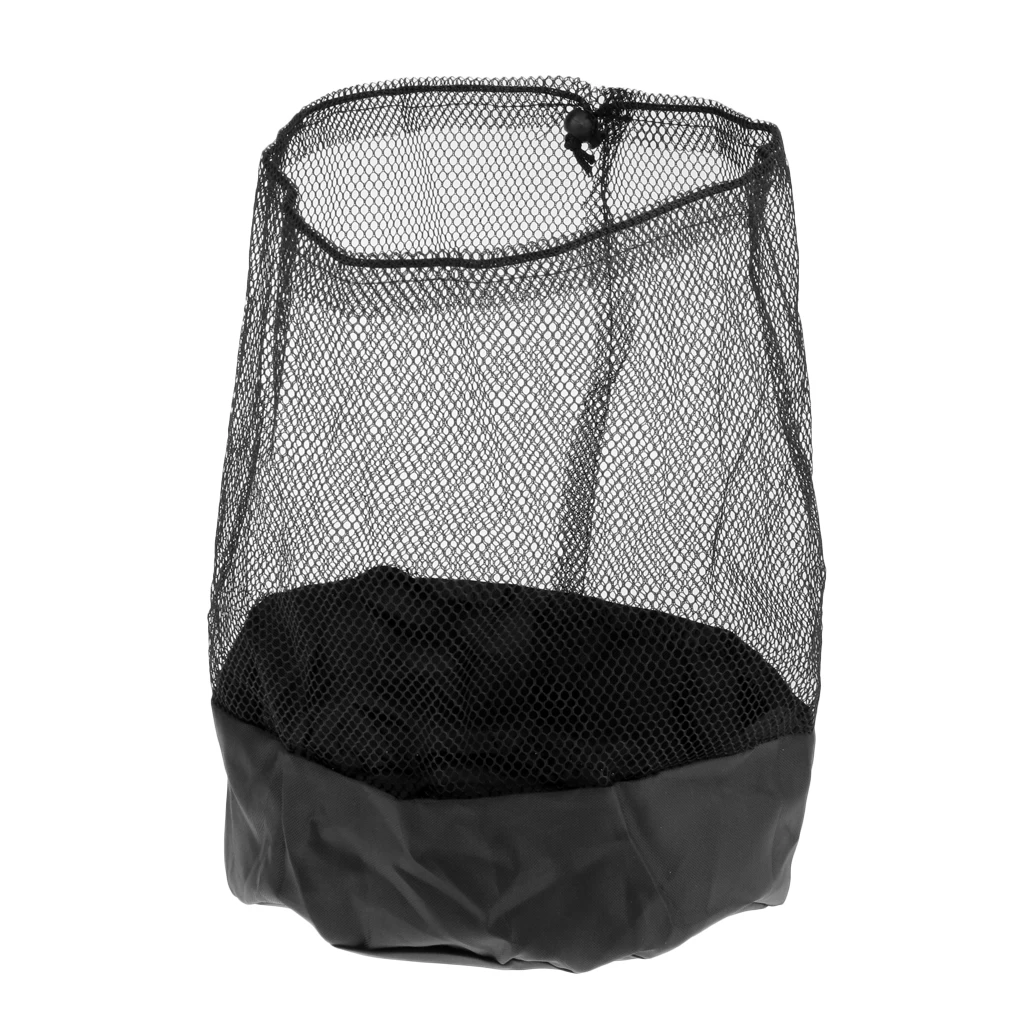 Durable Mesh Drawstring with End Lock Sports Equipment Bag for Balls Cones Disc for Holding Field Markers Saucers Cones