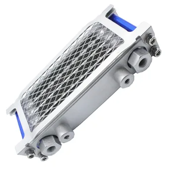 

Motorcycle Motor Bike Oil Cooler Radiator For Honda Yamaha Suzuki Kawasaki