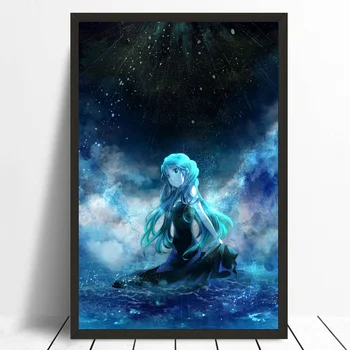 

Anime Vocaloid Poster Print Home Decoration Wall Art Silk Fabric Cloth Print Pictures 24x36 inch No Frame