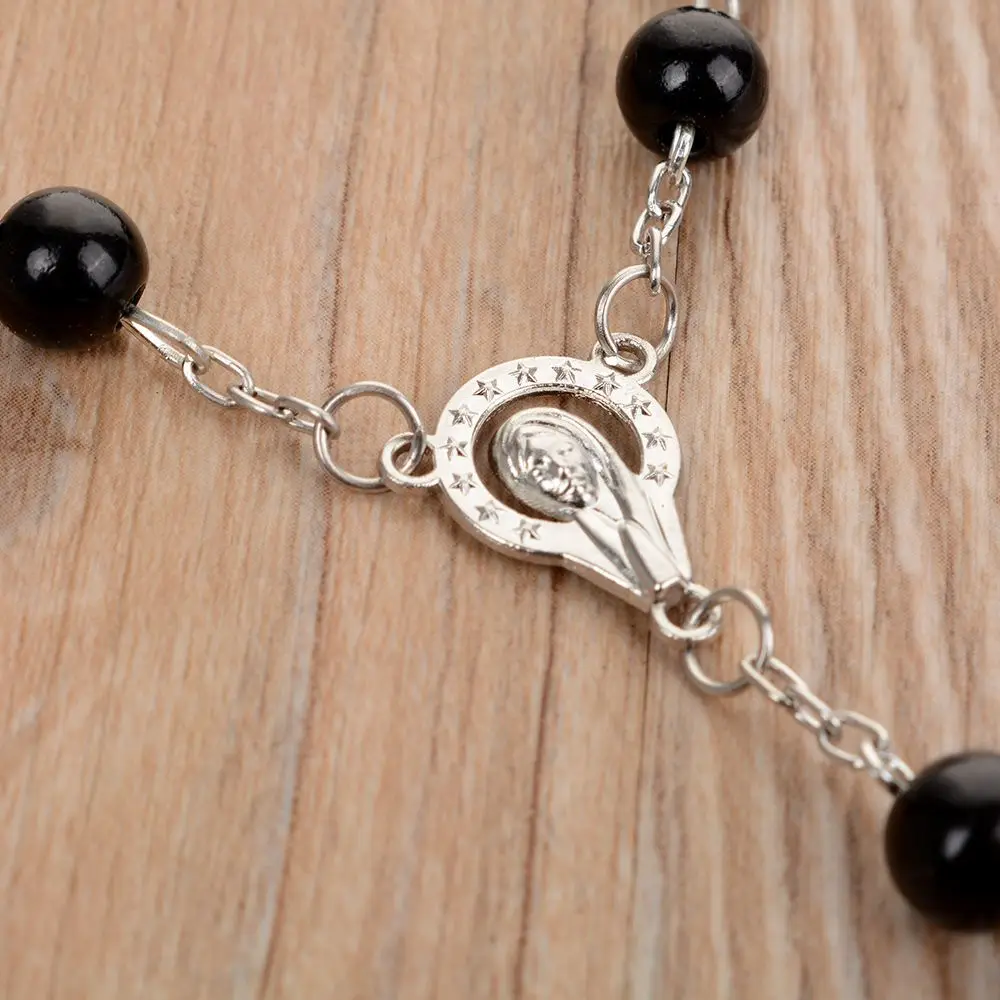 OPPOHERE/женское серебряное ожерелье с четками и цепочкой