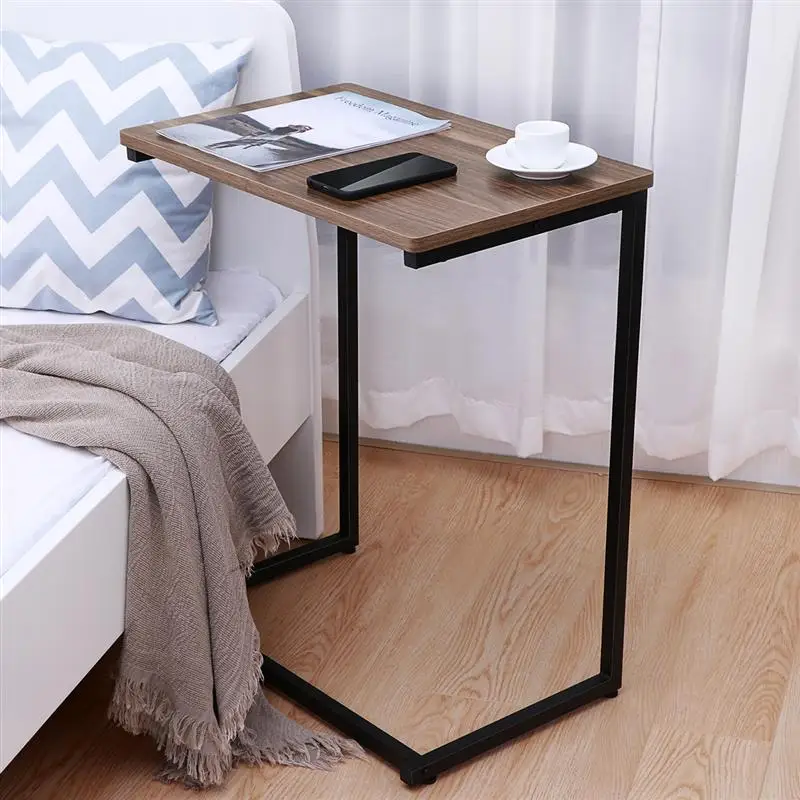 Modern Laptop Table Standing Desk Breakfast Tray Reading Notebook Stand Sofa Bedside Table