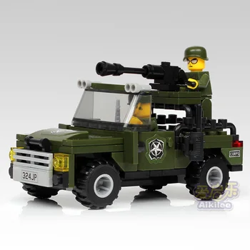 

2015 Hot Military Combat Readiness Car Transformation Building Blocks Brick Model Figure Christmas Xmas Child Gift Intelligent