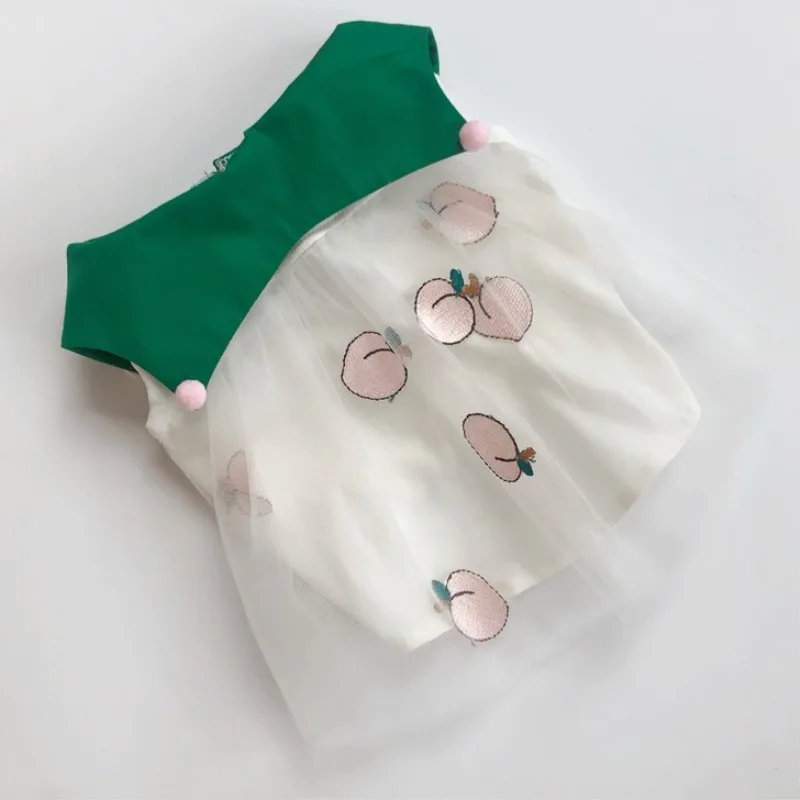 

Pets Dogs Summer Apparel Cute Puppy Dresses Frenchie Pugs Clothes