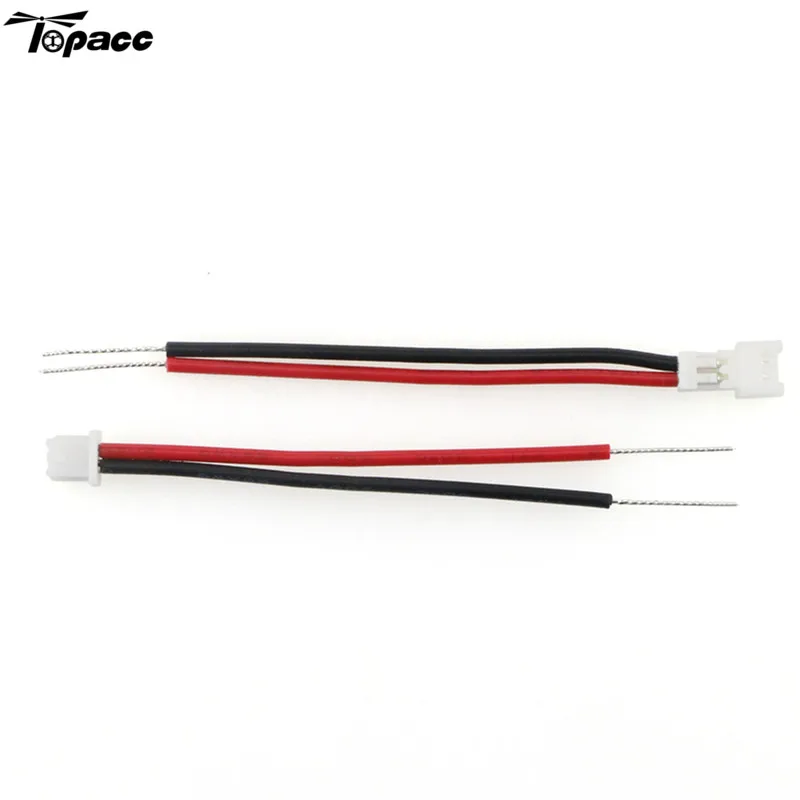 

2PCS DIY Micro 1.25 Male & Female Connector Plug Cable For Blade Tiny Whoop LIPO Battery