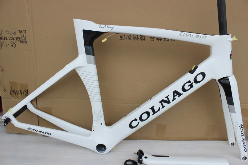 

9 Colors Colnago Concept T1100 carbon bike frame Full carbon road bicycle frame set fit Di2 and Mechanical road groupset