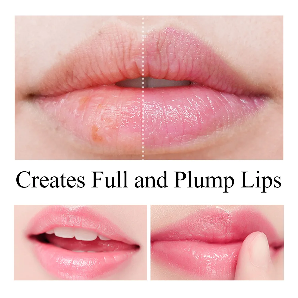 LANBENA Обесцвечивающий бальзам для губ с ароматом вишни, гиалуроновая кислота, увлажняющий питательный бальзам для губ, натуральный макияж, губная помада TSLM1