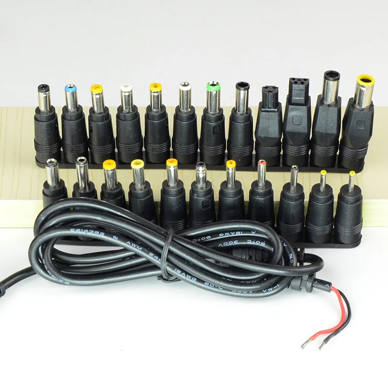 

23 in 1 Universal AC DC Power Adapter Plug Charger Tips For PC Notebook Laptop Repair Power Adapter Socket Plug Connector