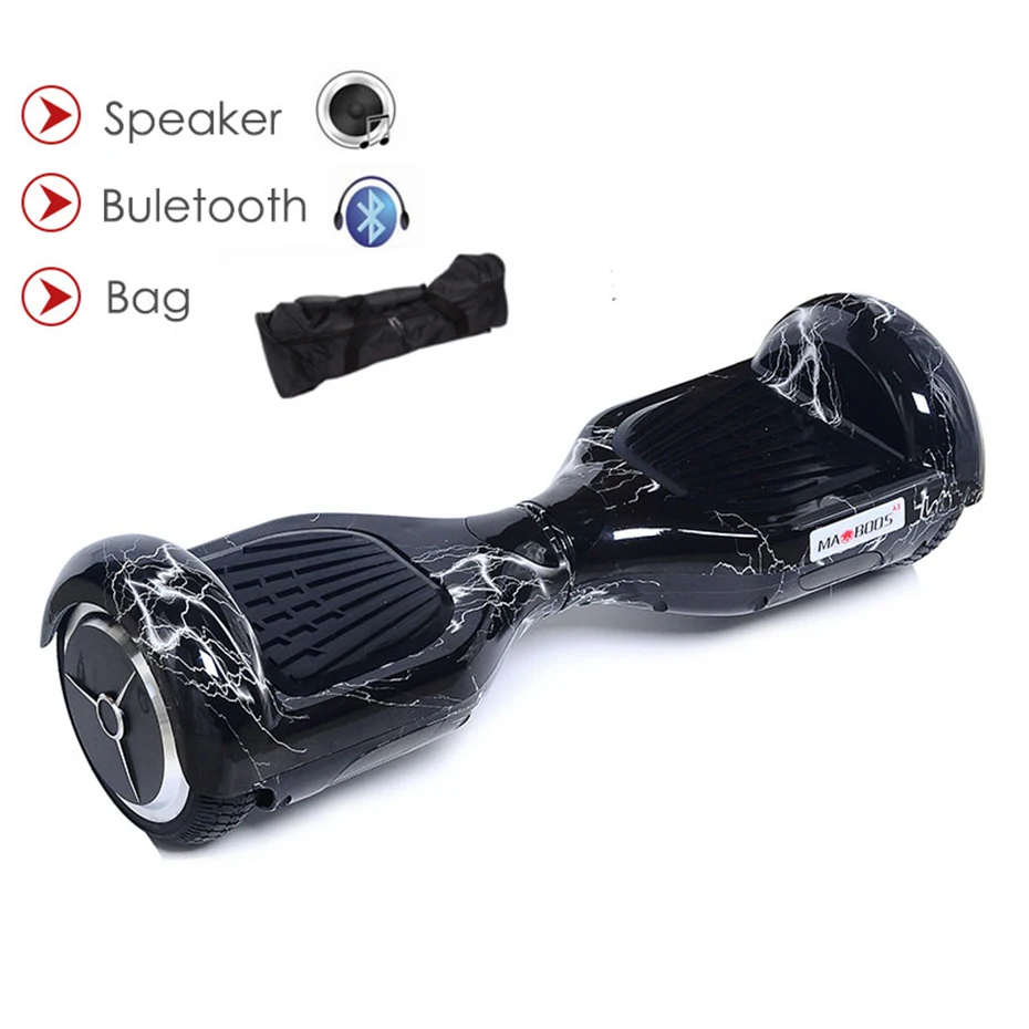 Hoverboard 6 5 дюймов Bluetooth Динамик Электрический Giroskuter Gyroscooter за бортом гироскопа