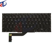 Original ES Spain keyboard keypad for MacBook Pro Retina 15″ Spanish Espana Keyboard clavier A1398 2012-2015 year