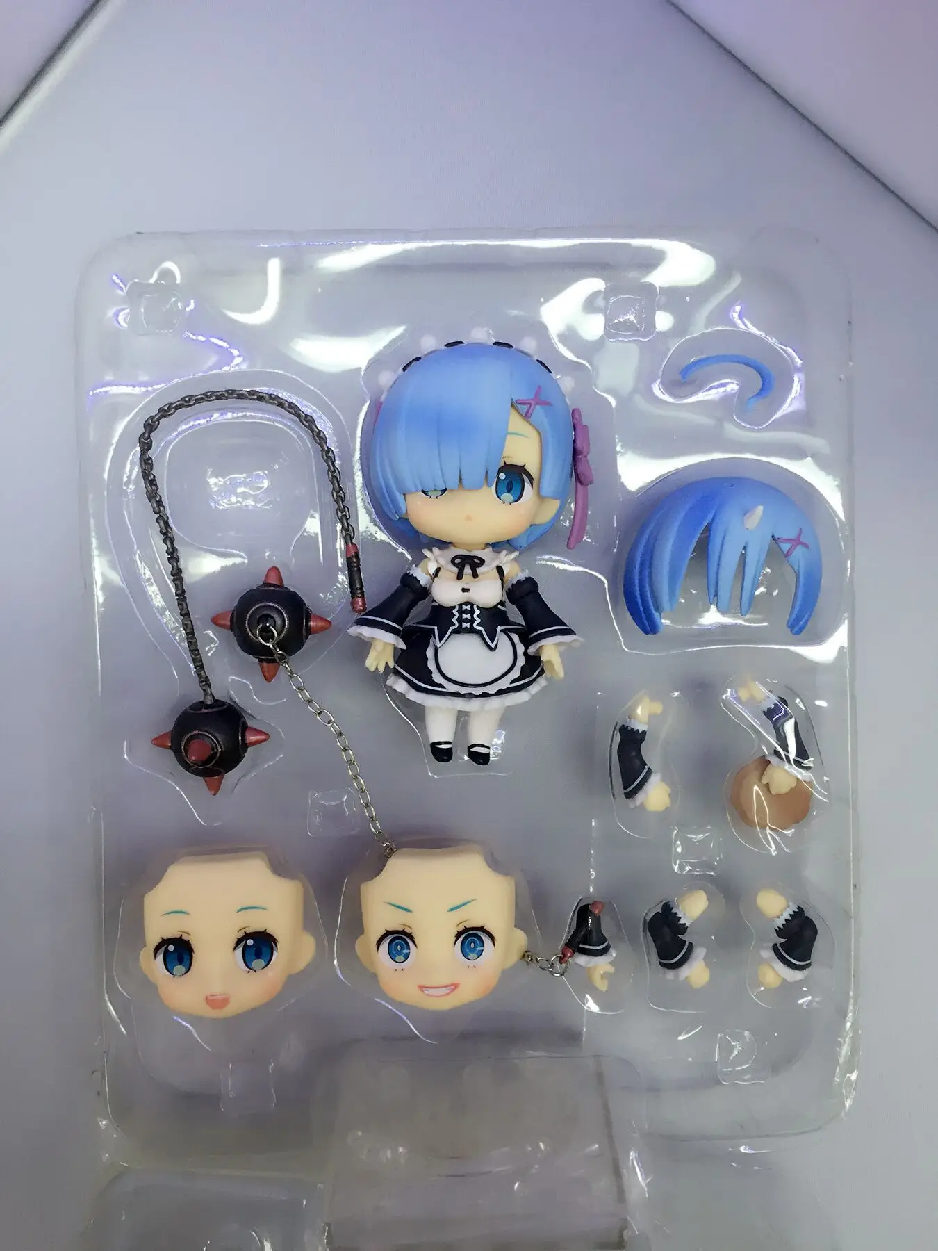 Аниме Re: жизнь в другом мире от zero Nendoroid 663 Blue Rem& 732 Red Ram Kawaii милые фигурки игрушки 10 см